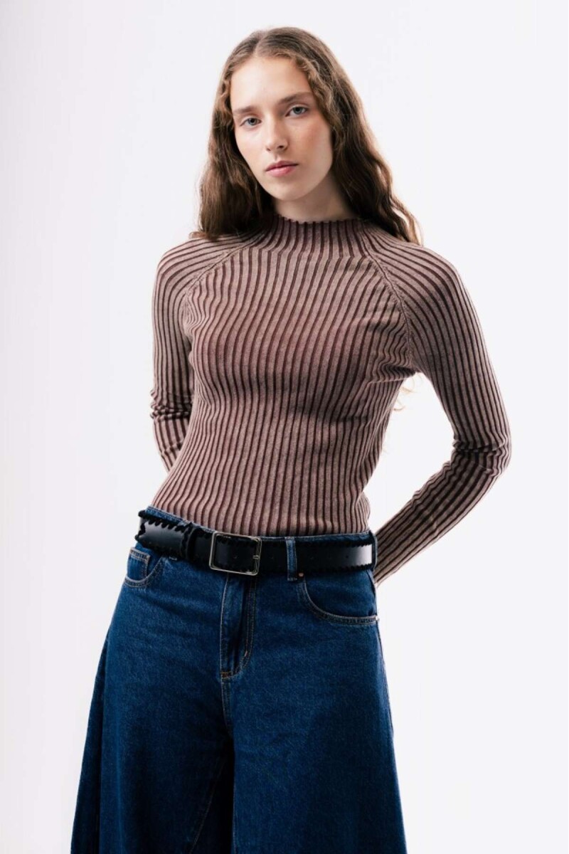 Polera Lina - Brownie 