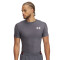 UA HG OG Compression SS-WHT GRY-025