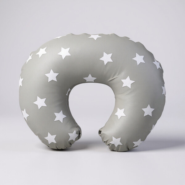 Almohada lactancia LORELLI gris estrellas