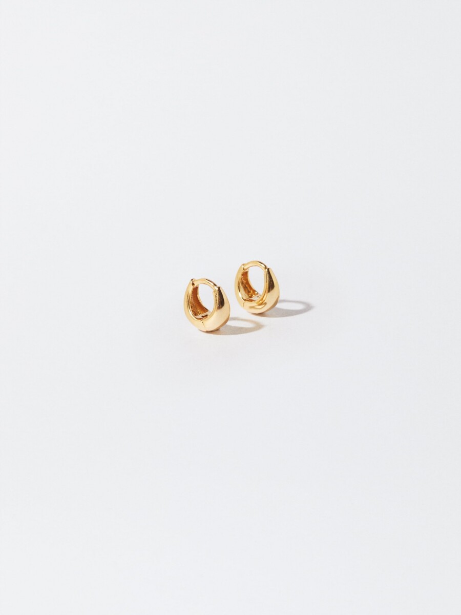 Pendientes De Plata 925 dorado