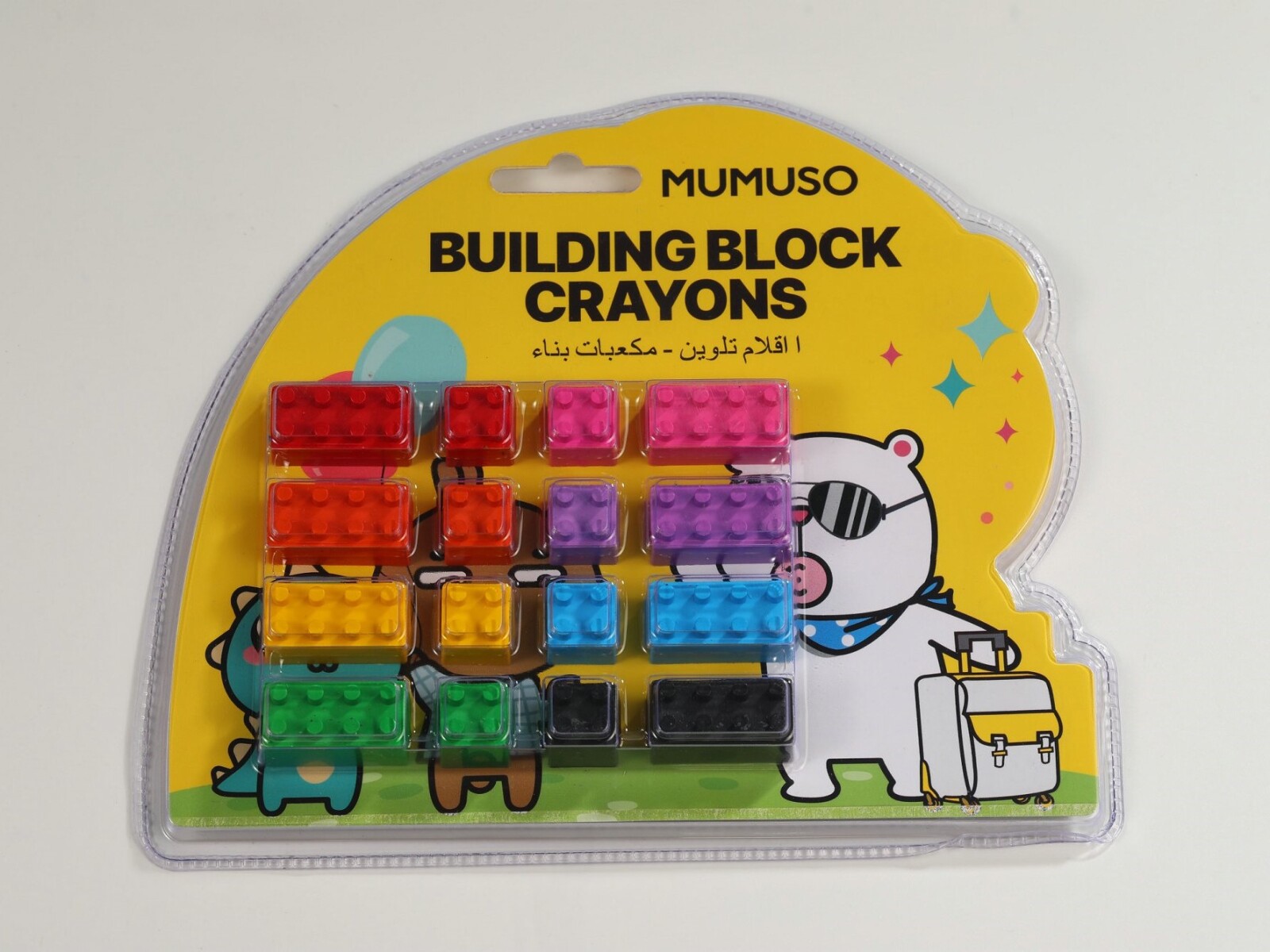 CRAYONES PARA BLOQUES DE CONSTRUCCIÓN 