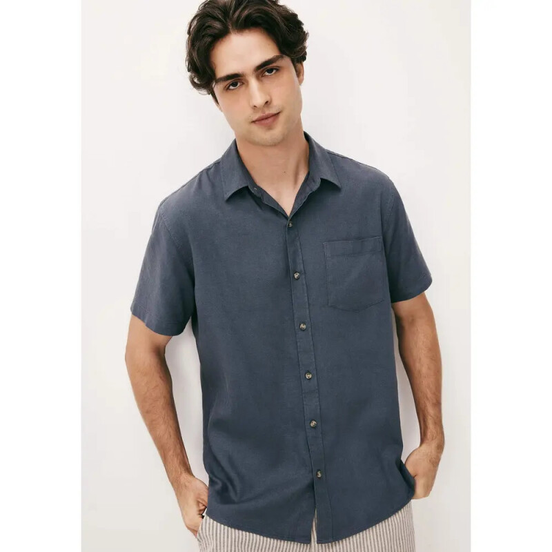 CAMISA MM MASC CINZA ESCURO