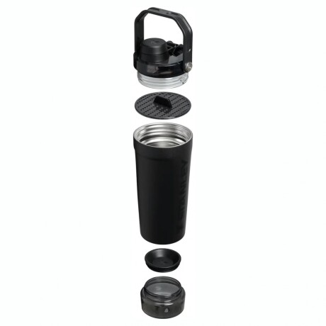 VASO STANLEY 20OZ VITALIZE SHAKER Vaso Térmico STANLEY Vitalize Shaker Capacidad 591ML Con Compartimento Inferior - Black