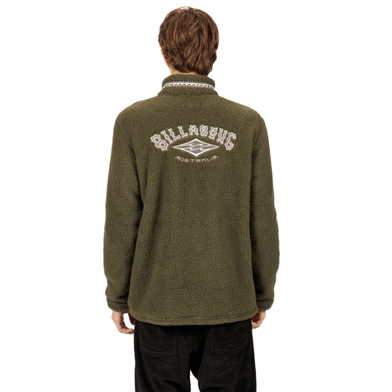 Buzo Billabong Polar Mock - Verde Buzo Billabong Polar Mock - Verde