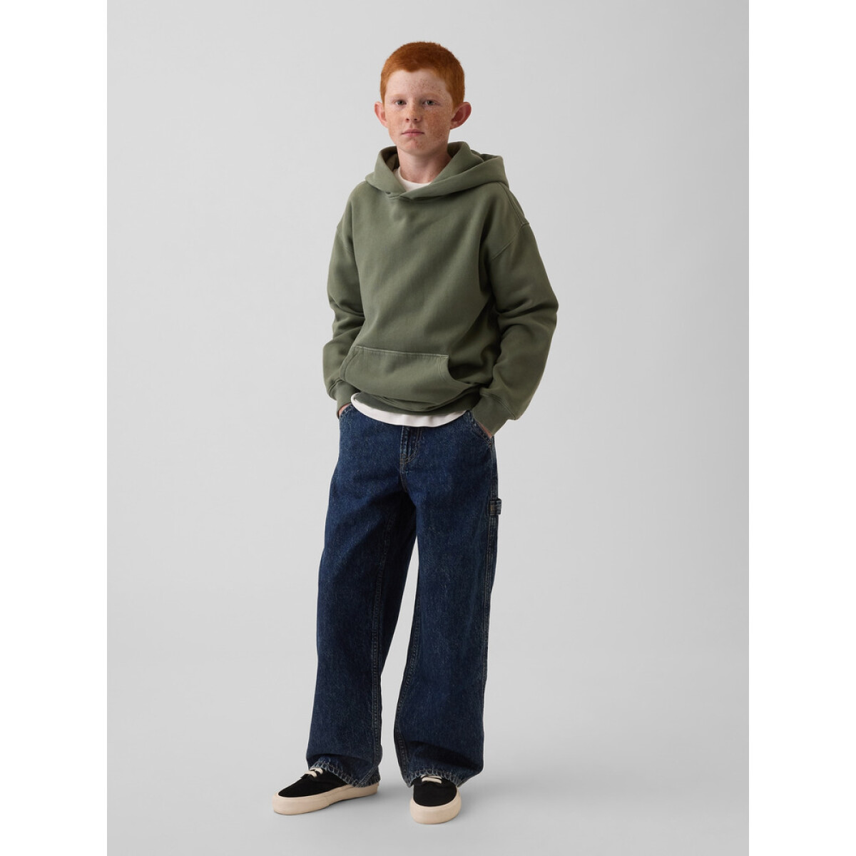 BAGGY CARPENTER - DARK WASH - DARK WASH 