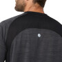 Polos Running Road SS Top Hombre Performance Black