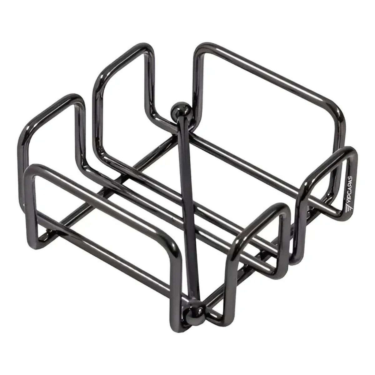 Servilletero Chico De Acero Niquel 