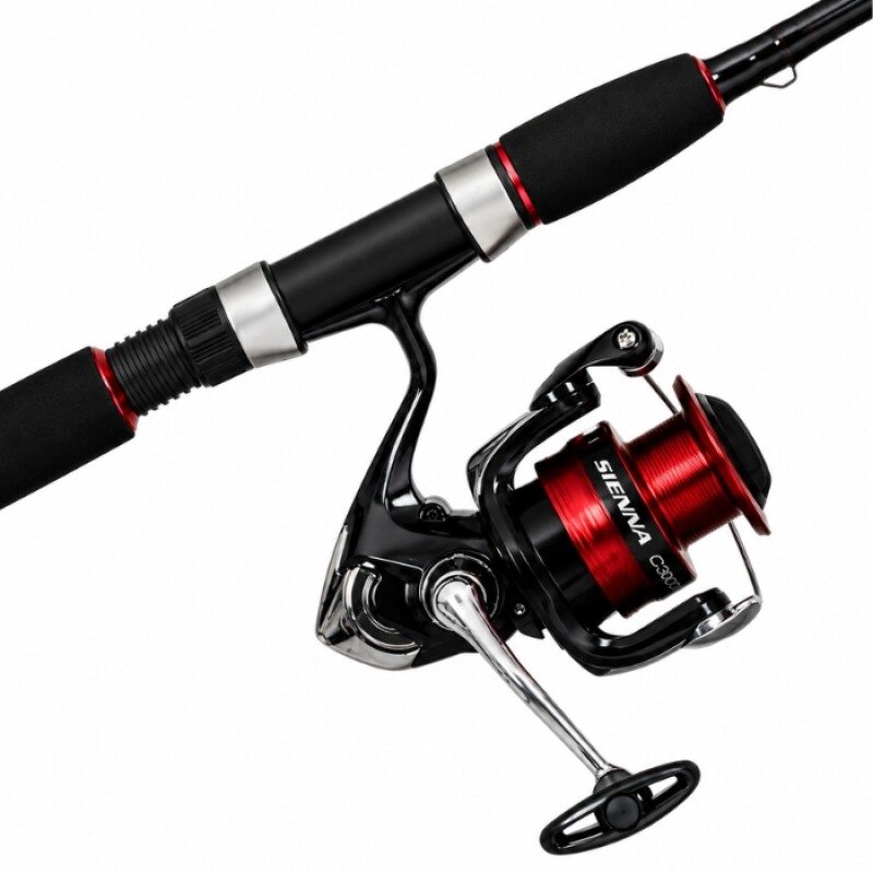 Combo Shimano Sienna 2,10 Metros Caña y Reel 3000 Combo Shimano Sienna 2,10 Metros Caña y Reel 3000