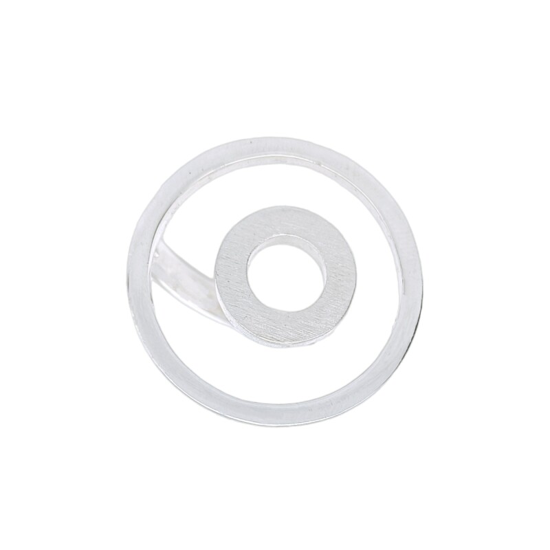 Anillo Circulos-Plata 925 Esterlina-Sin Piedra-AN4449 sinpiedra
