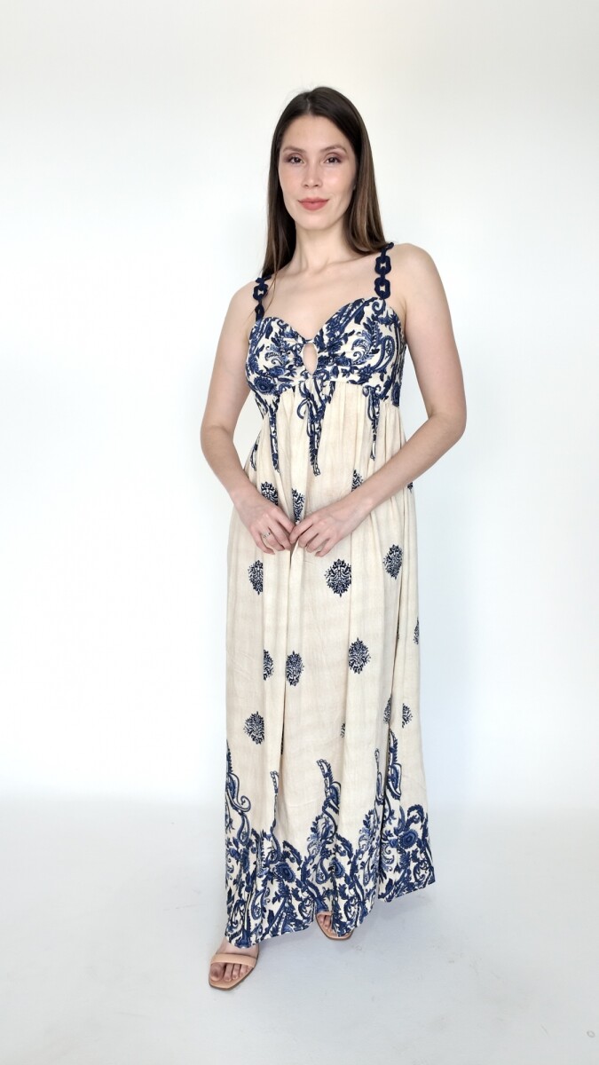 Vestido Narel - Azul 