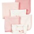 SET BABITAS X6 TOWEL TERRY CARTERS rosa ovejas