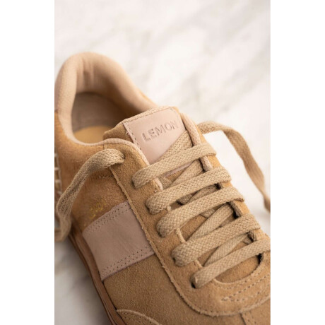 Zapatilla Combinada Gamuza Mocha