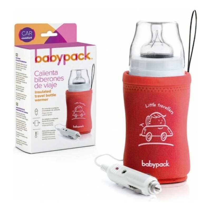 Calienta biberon Babyauto ideal para auto Rojo