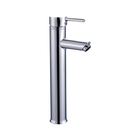 Monocomando para lavatorio, acero inoxidable, 21 cm de altura, línea U Home, modelo Standard Plus, cromado. Monocomando para lavatorio, acero inoxidable, 21 cm de altura, línea U Home, modelo Standard Plus, cromado.