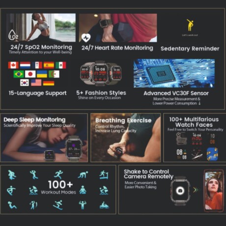 Smartwatch Blackview W60 V01