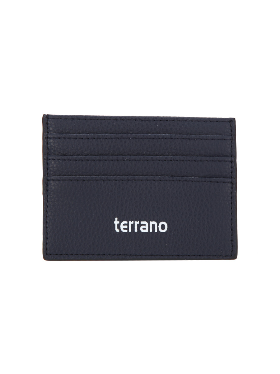 Tarjetero Con Visor Berlín - Azul 