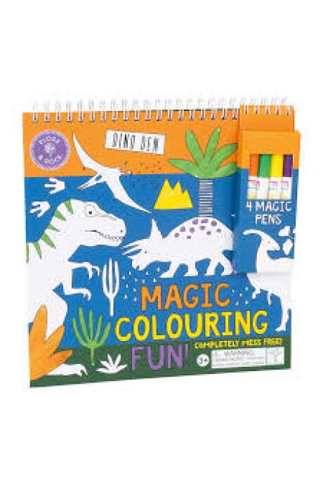 LIBRO PARA COLOREAR CON MARCADORES MAGICOS DINO LIBRO PARA COLOREAR CON MARCADORES MAGICOS DINO
