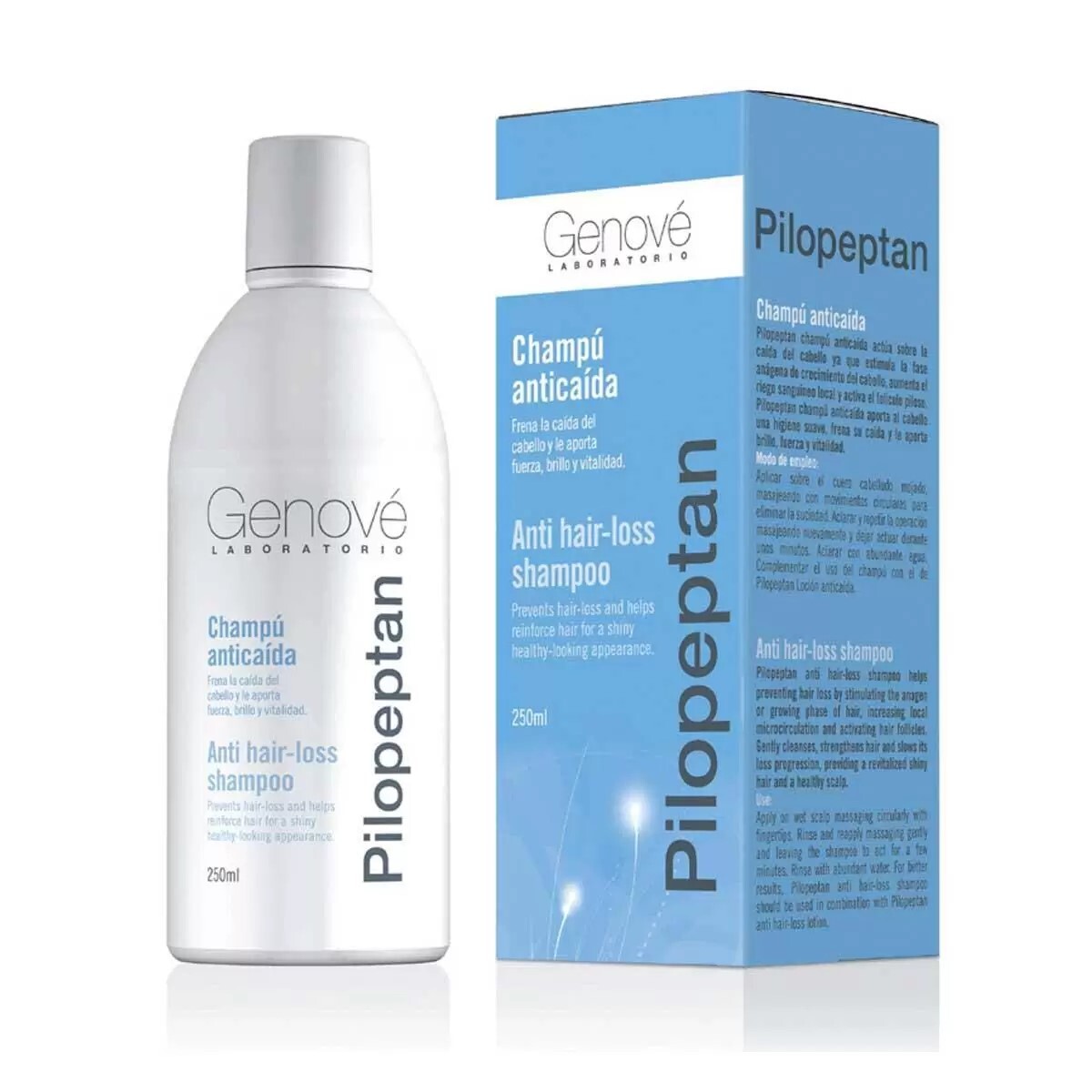 Shampoo Anti-Caída Pilopeptan 250ml 