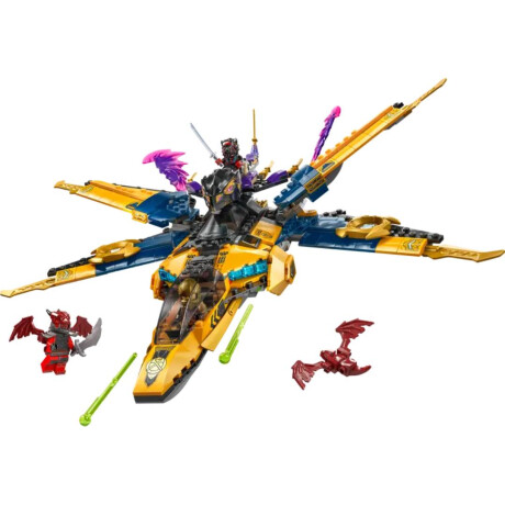 Lego Ninjago Super Jet de Tormenta de Ras and Arin 510 Piezas 8+ Lego Boys