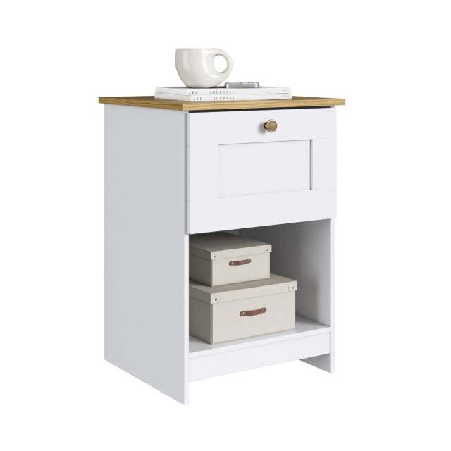 MESA DE LUZ O NOCHE DE UN CAJÓN - LÍNEA AMERICANA MESA DE LUZ O NOCHE DE UN CAJÓN - LÍNEA AMERICANA