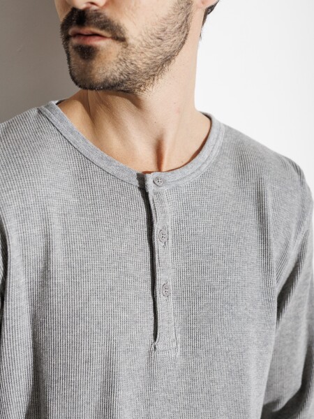 T-SHIRT ATENAS GRIS MELANGE