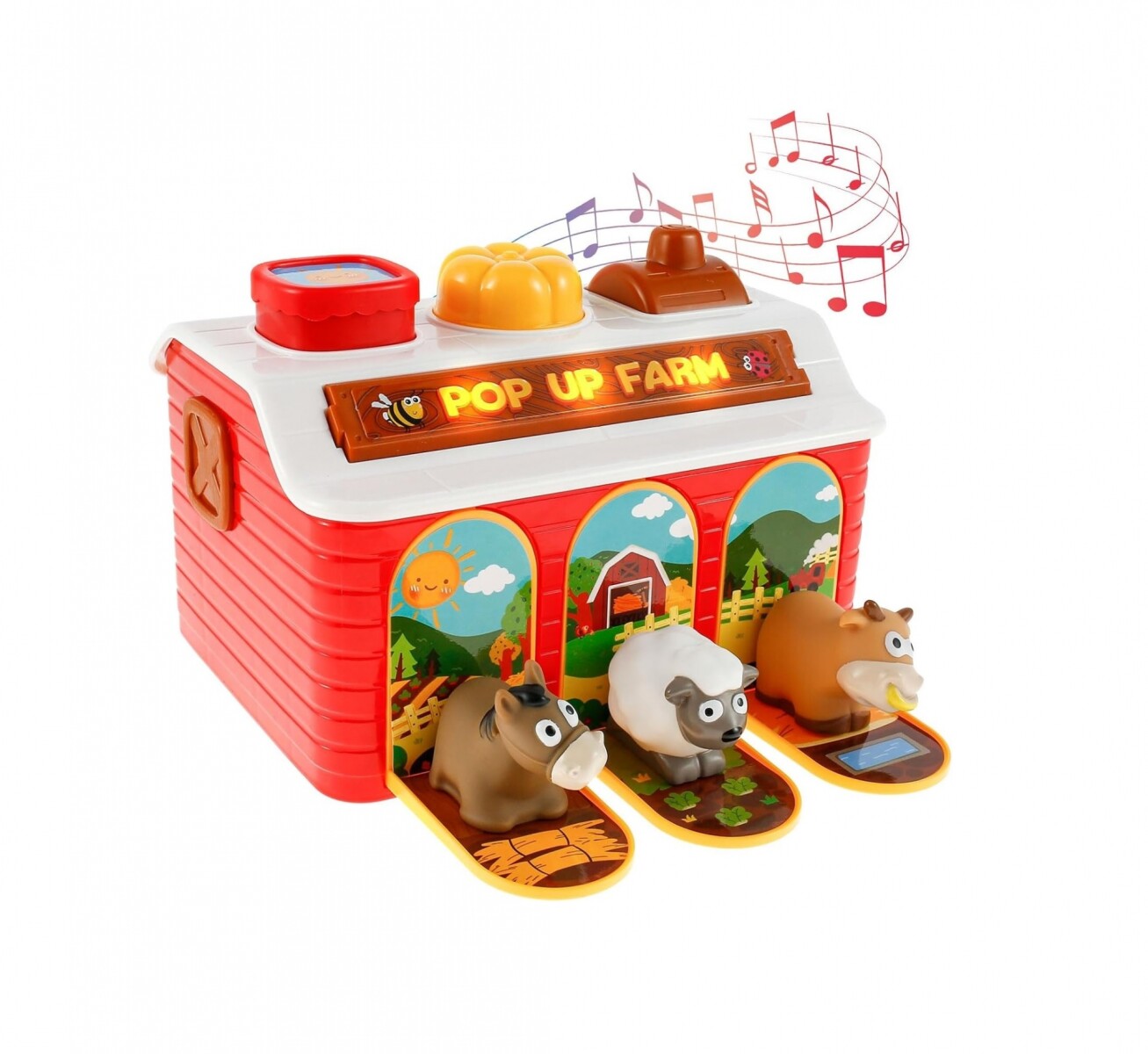 Juego didáctico POP Up Granja 