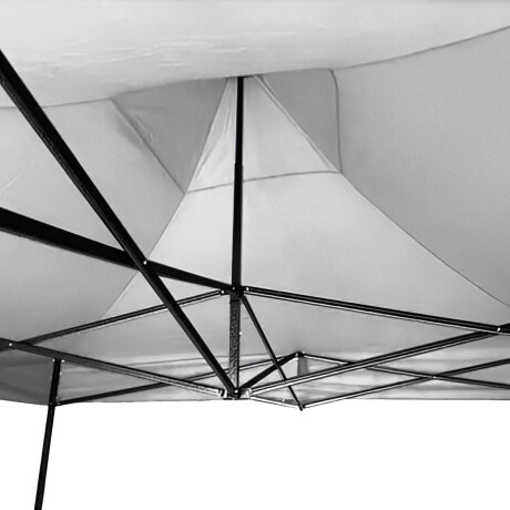 Gazebo 2.5x2.5mt Toldo Uv30 Impermeable + 3 Paredes Blanco