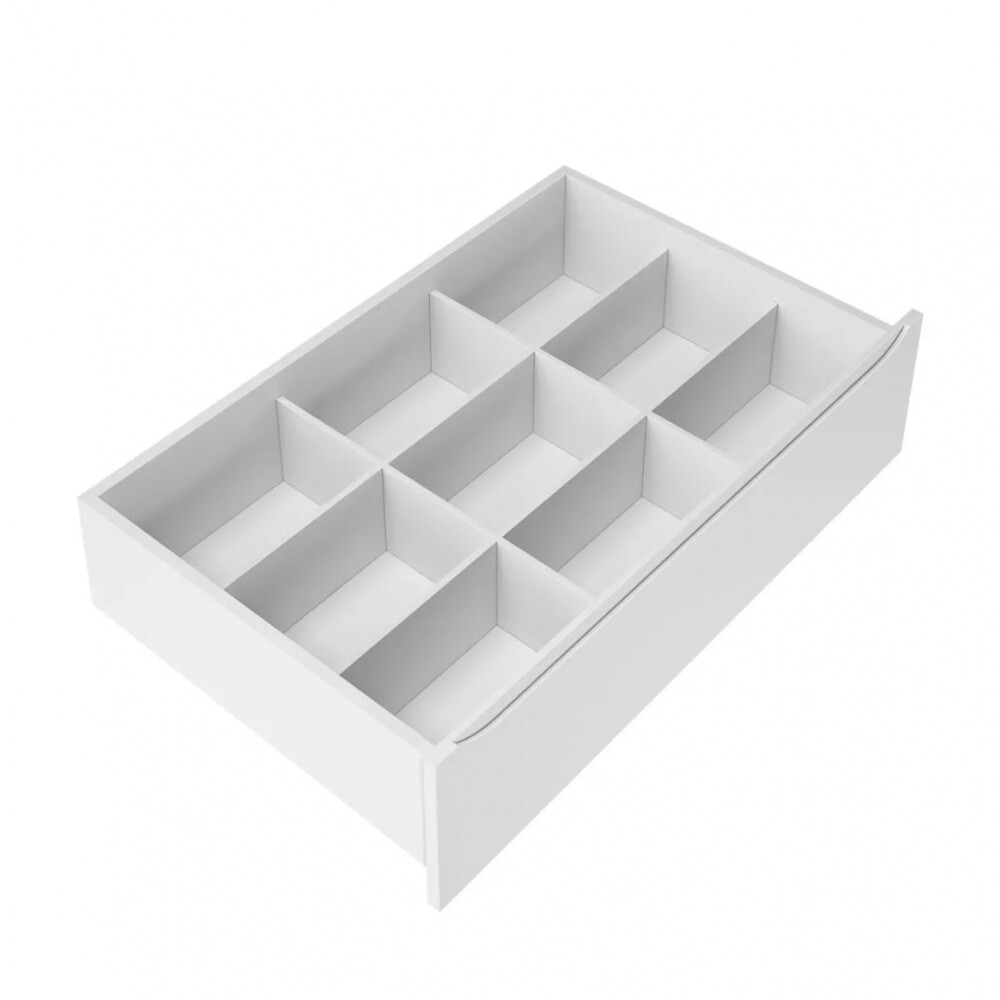 Cómoda Zapatera 4 Cajones 1 Puerta Infantil - Lotus Blanco