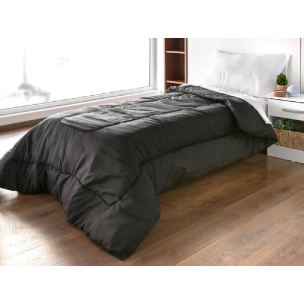 ACOLCHADO REVERSIBLE NEGRO 1.5 X 2 MT 1 PLAZA ACOLCHADO REVERSIBLE NEGRO 1.5 X 2 MT 1 PLAZA