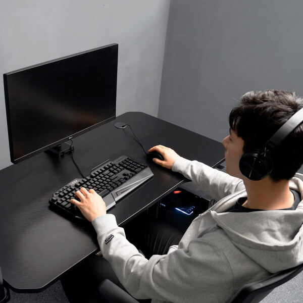 Escritorio Gamer Rgb Brateck Gmd03-1 ESCRITORIO GAMER BRATECK GMD03