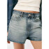 SHORTS FEM AZUL MEDIO