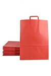 Pack x 50 - bolsa lisa 34x17x48 cm ROJO