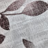 Juego de Sabanas 1 Plaza Suaves Estampado Calidad Frescas Variante Diseño Hojas Color Bordo