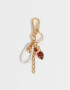 Llavero Metal Llavero Y Charm Multidijes - Dorado