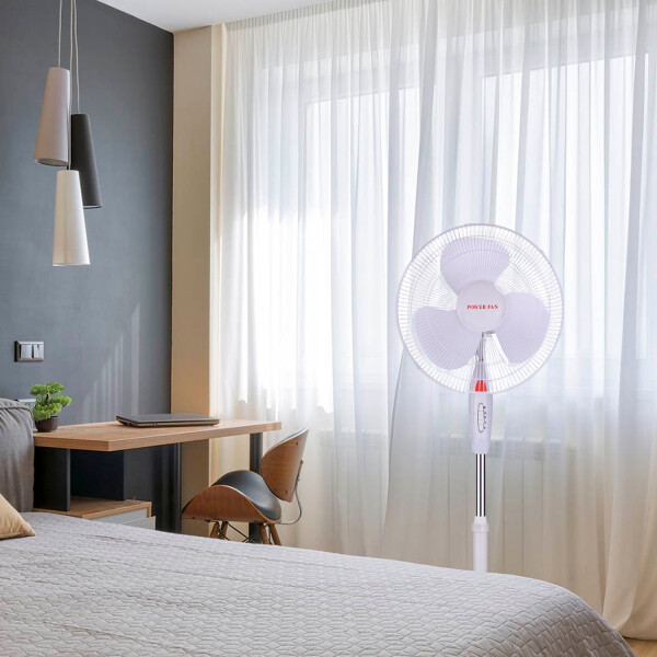 Ventilador De Pie Power Fan Pfs-40-9 VENTILADOR DE PIE POWER FAN PFS-40-9 BLA