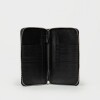 Billetera Travel en Efecto Cuero Saffiano Negro