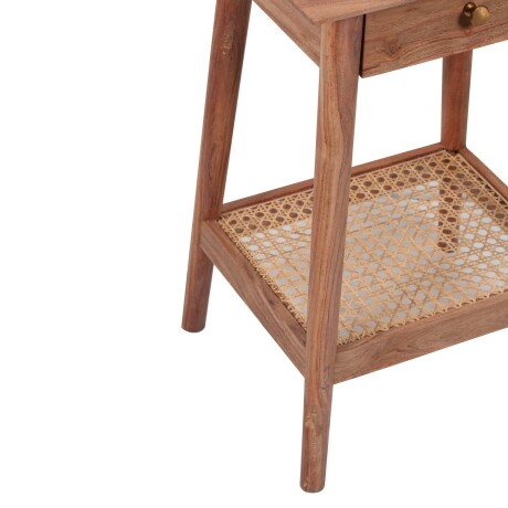 MESA LATERAL MADERA NATURAL-BEIGE LIGHTHOUSE NATURAL