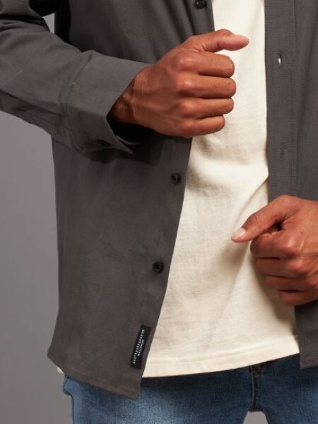 CAMISA RUSTY BARDEN GRIS