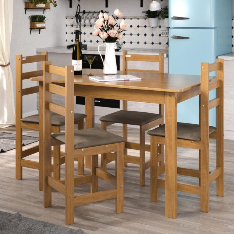 Juego de Comedor 4 Sillas Amazonas Juego de Comedor 4 Sillas Amazonas