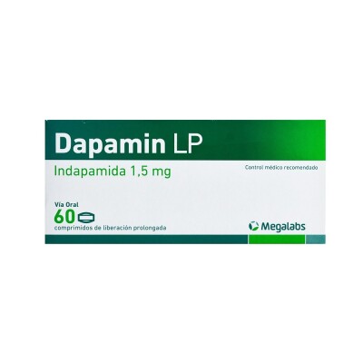 Dapamin Lp 1.5 Mg. 60 Comp. Dapamin Lp 1.5 Mg. 60 Comp.