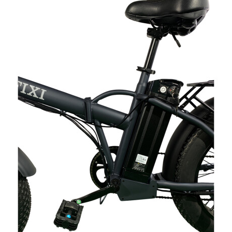 Bicicleta Eléctrica Knex Fixi Ees875 250W Rodado 20*4.0 Ub NEGRO