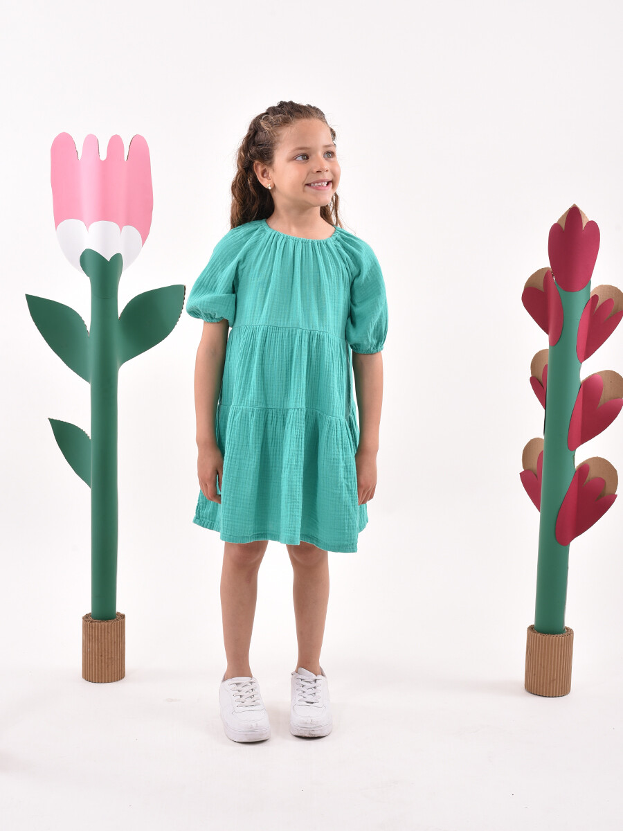 VESTIDO ISABELLA - VERDE 
