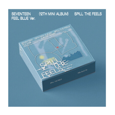 Seventeen / 12th Mini Album Spill The Feels [feel Blue Ver.] - Cd Seventeen / 12th Mini Album Spill The Feels [feel Blue Ver.] - Cd