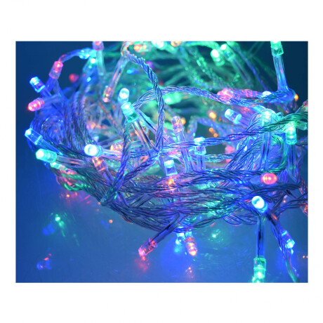 Luces led. 100 luces. Multicolor. Luces led. 100 luces. Multicolor.