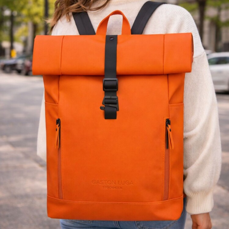 MOCHILA RULLEN 16 GASTON LUGA ANARANJADA MOCHILA RULLEN 16 GASTON LUGA ANARANJADA