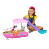 Barbie Barco Con Piscina Tobogán y accesorios Barbie Barco Con Piscina Tobogán y accesorios
