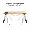 Mesa Plegable para Desayuno Beige
