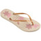 Sandalias Havaianas Slim Organic FC Mujer Beige/Dorado