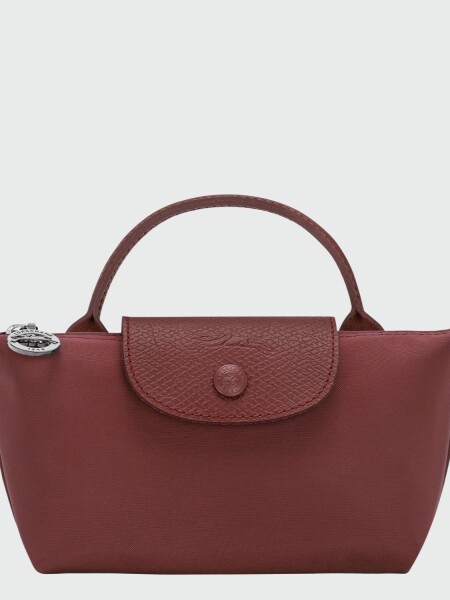 LONGCHAMP - LE PLIAGE ONE, CARTERA POUCH Bordó
