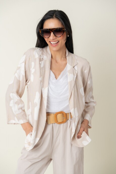 BLAZER NARCISO Beige